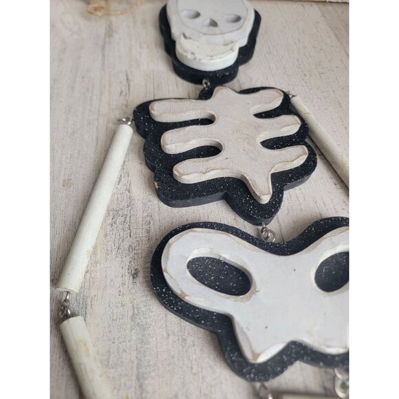 Skeleton jointed Halloween hanging wall decor home - Picture 7 of 9